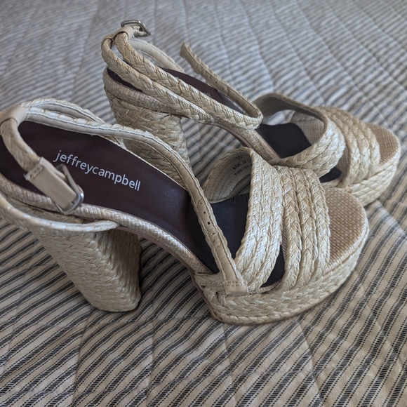 Jeffrey Campbell Yawl Platform Heeled Sandal - Picture 6 of 15